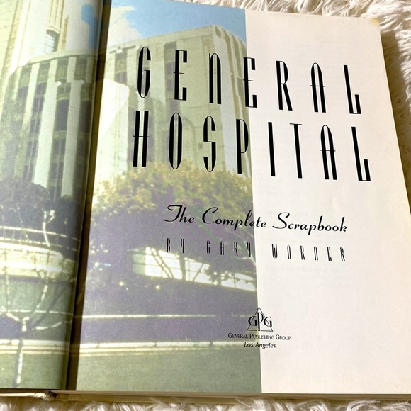 GENERAL HOSPITAL THE COMPLETE SCRAPBOOK by GARY WARNER 1995 HB EUC - Picture 3 of 15
